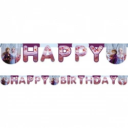 Guirnalda Frozen 2 "Happy Birthday"