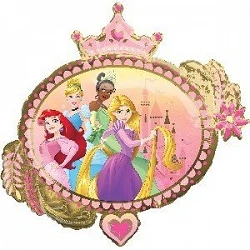 Comprar Globo Princesas Disney forma de 86cm en Masfiesta.es. Artículos de fiesta y decoración
