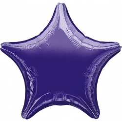 Comprar Globo Con Forma de Estrella de Aprox 47cm Color MORADO - en Masfiesta.es. Artículos de fiesta y decoración