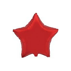 Comprar Globo Estrella Rojo de 45cm Estándar en Masfiesta.es. Artículos de fiesta y decoración