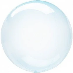 Comprar Globo Burbuja Azul Transparente de 45cm en Masfiesta.es. Artículos de fiesta y decoración
