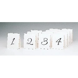 Comprar Tarjetas (12 del 1 al 12) Números para mesa de Bodas en Masfiesta.es. Artículos de fiesta y decoración