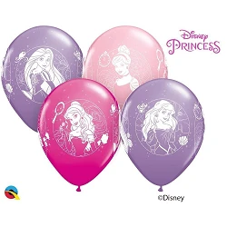 Globos látex de Princesas Disney classic (6ud)